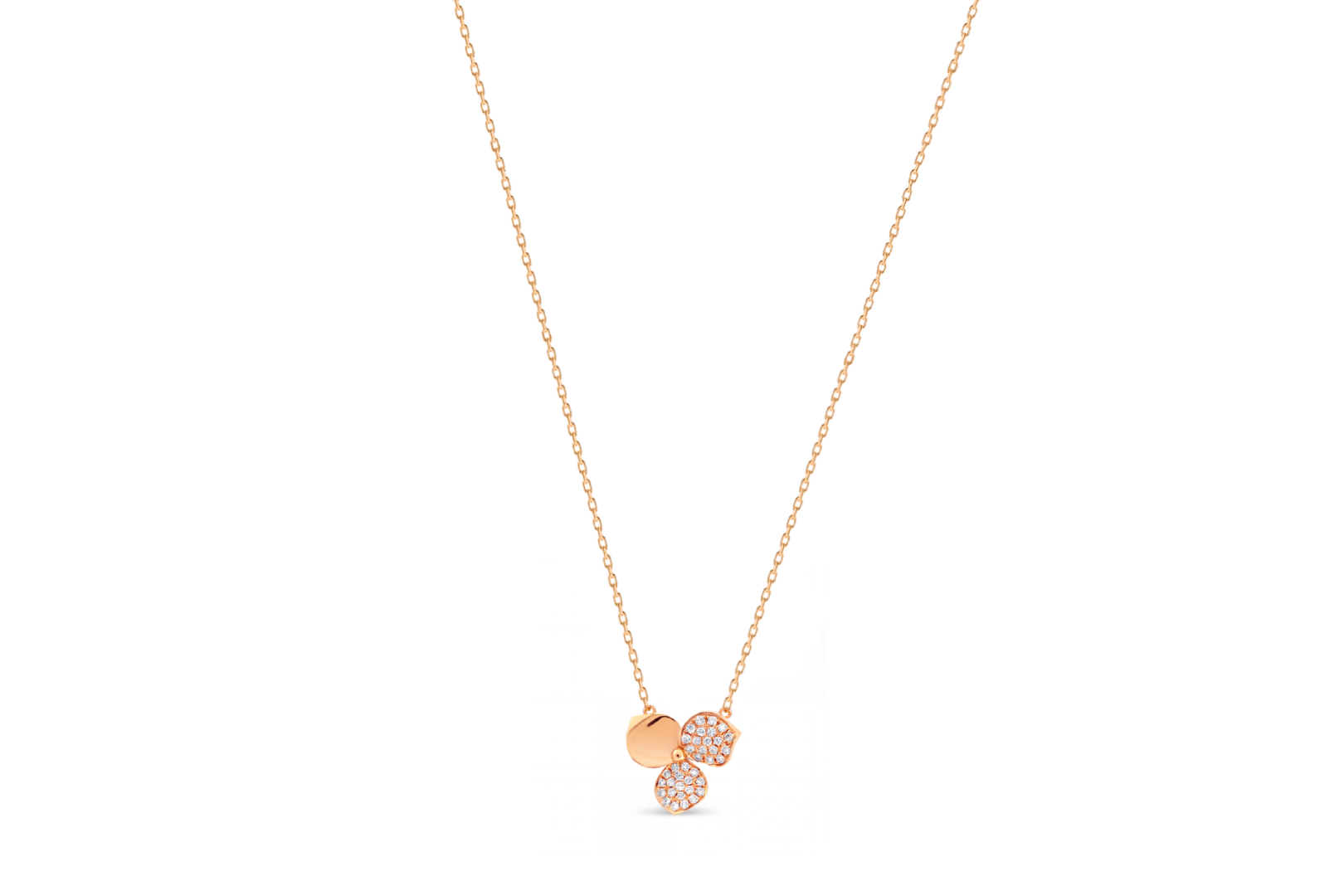Mariposa Lily Diamond Necklace